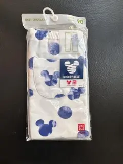 UNIQLO ミッキー・ブルー 90サイズ レギンスのサムネイル