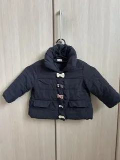 petit main ネイビー ダウンジャケット 80