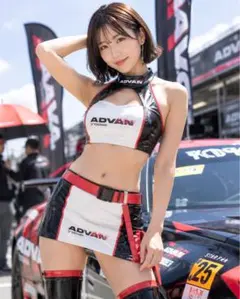 AI美女 グラビア 生写真 L判ポスター 高画質 レースクイーン