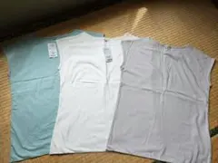 フレンチ袖Tシャツ カットソー L 3枚セット