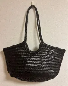 専用お取り置きAMPIANA Black Marche Bag L 未使用 - メルカリ