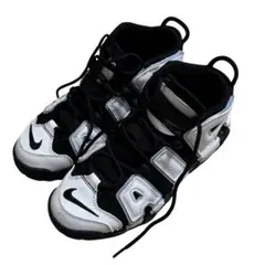 NIKE エアモアアップテンポ 白黒 23.5cm 美品