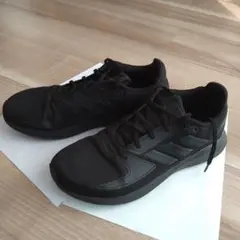 adidas 黒 ランファルコン　26.5cm