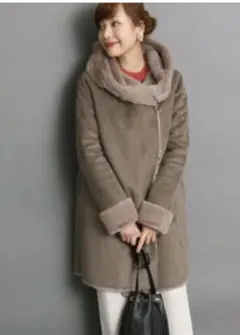 URBAN RESEARCH ROSSO ムートンコート