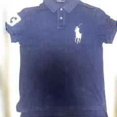 希少 Polo Ralph Laurenビッグポニー ネイビー短丈xs - メルカリ