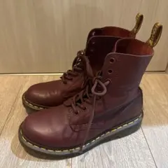 ドクターマーチン　Dr.Martens レザー ブーツ 8ホール　ボルドー