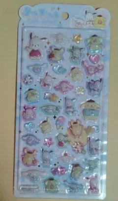 【正規品】サンリオ　サンリオキャラクター　うるちゅるポップシール