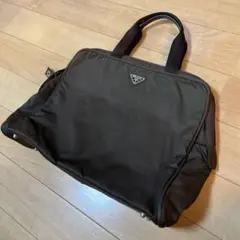 正規品 Prada ハンドバッグ トートバッグ カーキ ブラウン
