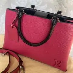 【美品】Louis Vuitton エピレザー ハンドバッグ ピンク
