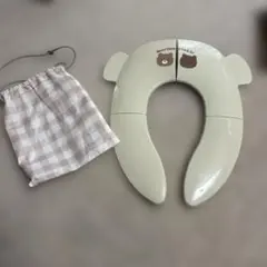 折りたたみ式 携帯トイレ補助便座 morino rinkleのサムネイル