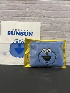 新品　パペットスンスンフェイスポーチ