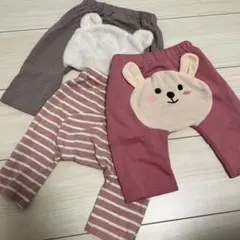 ベビー パンツ 3点まとめ売り 60-70cm