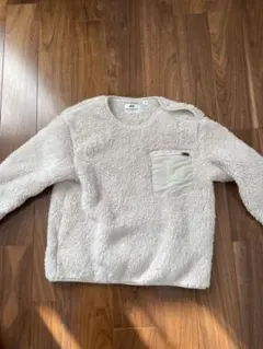 フリースジャケット クリーム色 100cm以上