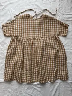 SOOR PLOOM mille dress gingham 8y/128cmのサムネイル