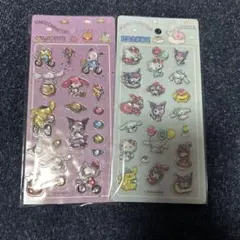 サンリオドロップシール2枚