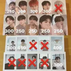 TREASURE シーグリ トレカ ポラロイド