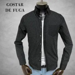 GOSTAR DE FUGA 長袖シャツ　ドット柄シャツ　ボタンダウンシャツのサムネイル