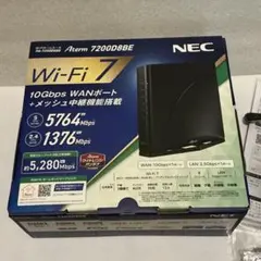 NEC Aterm 7200D8BE Wi-Fi 7ルーター - メルカリ