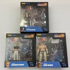 美品 1/18 ザ・キング・オブ・ファイターズ 3体セット JOYTOY