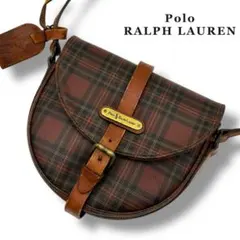 【美品】 Polo Ralph Lauren ラルフローレン ショルダーバッグ