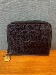 CHANEL シャネル　キャビアスキン　ヴィンテージ　コインケース