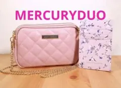 MERCURYDUO　ダブルジップチェーンバッグ & 花柄マルチケースのサムネイル