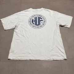 Huf ハフ　半袖　tシャツ 白　ホワイト　スケートボード　ストリート　XL
