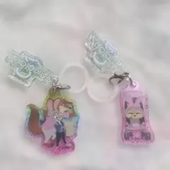 ズートピア2 アクリルキーホルダー 2種セット