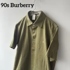 DeadStock90sBurberryバーバリーポロシャツベージュtシャツ半袖 | Mercari