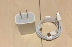 【Apple純正】Apple 20W USB-C充電器と編み込み式ケーブル