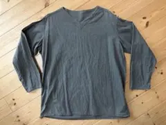 ロシア軍 ソ連軍 80s Vネック スリーピングシャツ 50-4 グレー 春夏用のサムネイル