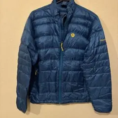 値下げ！マーモット　ライトダウンジャケット　ブルー　XL