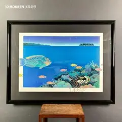 美品☆ジョアン・フックシルクスクリーン直筆サイン入り絵画 ジョアンフック 版画 シルクスクリーン 直筆サイン 美品 コレクション