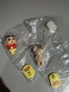 クレヨンしんちゃん カプセルトイ くっつきマスコット