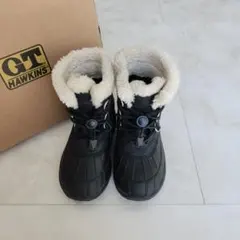 （値下中）GT HAWKINS ブラックファーブーツ　 20センチ