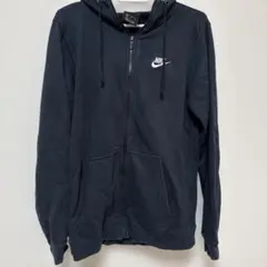 Nike 黒 ジップアップパーカー Mサイズ