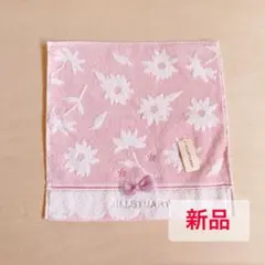 新品♡ジルスチュアート JILL STUART♡タオルハンカチ♡リボン・花柄♡