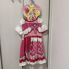 キミとアイドルプリキュア　キュアアイドル　なりきりワンピース　１３０センチ