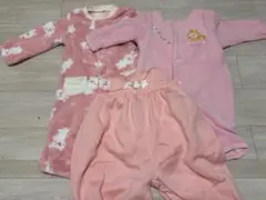 【おまとめ3点】ロンパース 80cm