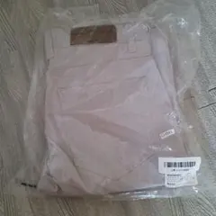 新品　メンズ　チノパン　ロングパンツ　細身　ストレッチ　ホワイト　サイズ28