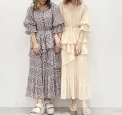 NICE CLAUPプリーツセットアップ