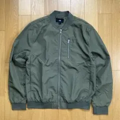 H&M MA-1タイプ ライトジャケット DARK OLIVEのサムネイル