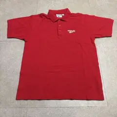 Reebok リーボック　ポロシャツ　半袖　赤　レッド　ビンテージ 90s Mのサムネイル