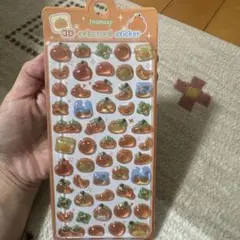 inamazy 3D エンボスステッカー　みかん