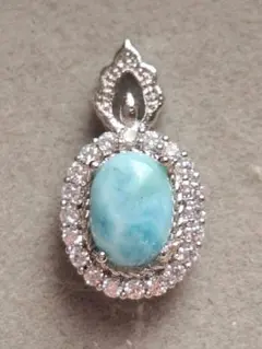 ラリマー　ペンダントトップ