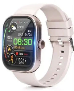 スマートウォッチ 2.01インチ大画面 Bluetooth6.0通話機能