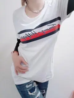 Tommy Hilfiger ホワイト Tシャツ M