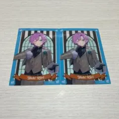 にじさんじ　ポップコーンPARTY　クリアカード　 夕陽リリ ハピトリ