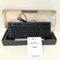 【開封済　未使用】iClever ゲーミングキーボード テンキーレス 赤軸　黒のサムネイル