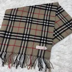 美品】BURBERRY バーバリー キッズ マフラー チェック 星柄 128 - メルカリ
